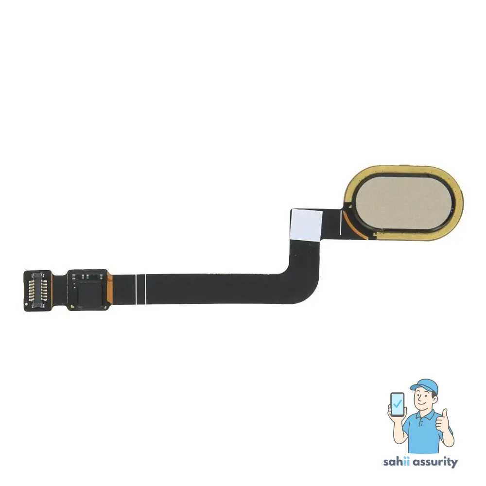 Fingerprint Sensor with Flex Cable for Motorola Moto G5 Plus White thumbnail